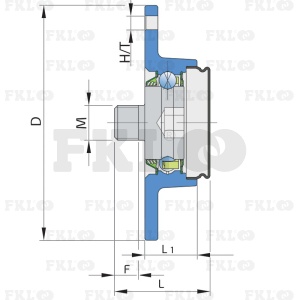 Ступица режущего узла AGRO POINT IL20-92/5H-M16-R - изображение 5