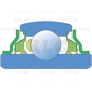 Подшипниковый узел LSQFH210-2PB.H.40 - изображение 2