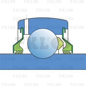 Подшипник шариковый самоустанавливающийся LY206-2T - изображение 3