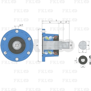 Ступица режущего узла правая AGRO POINT IL50-100/6T-M24-R (LEMKEN 5554512) - изображение 6