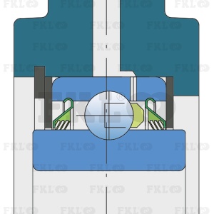 Подшипниковый узел GWHG211PP25 - изображение 4