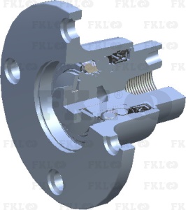 Ступица режущего узла AGRO POINT IL60-145/4H-M27x2-LH-40 - изображение 2