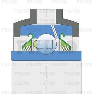 Подшипниковый узел в резиновом корпусе GWR211PPB21 - изображение 4 Подшипниковый узел в резиновом корпусе GWR211PPB21 - изображение 4