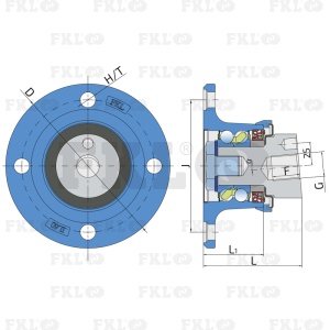 Ступица режущего узла AGRO POINT IL60-145/4H-M27x2-LH-40 - изображение 4