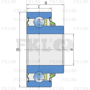 Подшипник шариковый 205KRP2 - изображение 4