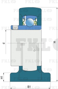 Подшипниковый узел LEV210-2F - изображение 3