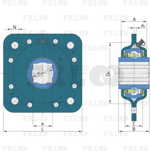 Подшипниковый узел GWST209PPB3 - изображение 4