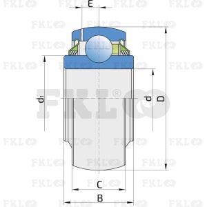 Подшипник шариковый GW209PPB13 - изображение 1