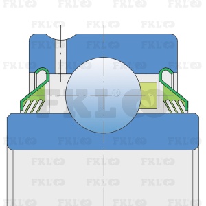 Подшипник шариковый GW211PP25 - изображение 4 Подшипник шариковый GW211PP25 - изображение 4