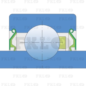Подшипник шариковый 204KRR2 - изображение 3