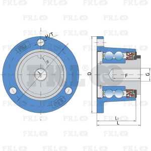 Ступица режущего узла IL50S-98/3T-M20-R10 - изображение 3