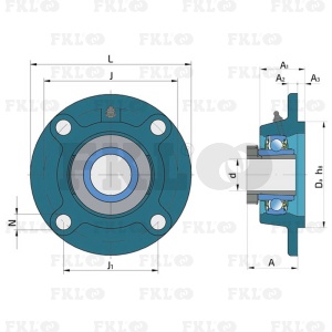 Подшипниковый узел со втулкой LKG212-2F+H2312 - изображение 4