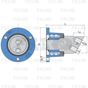 Ступица режущего узла AGRO POINT IL50S-98/3T-2xM16 - изображение 2