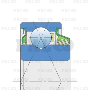 Подшипник шариковый 06C04-TS - изображение 4