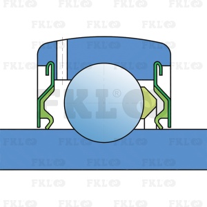 Подшипник шариковый самоустанавливающийся UE206-2S - изображение 3