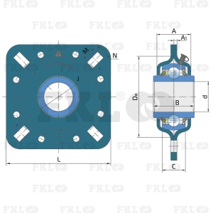 Подшипниковый узел GWST209PPB39 - изображение 3