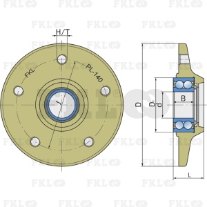 Ступица PL-140 - изображение 5