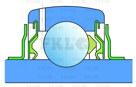 Подшипниковый узел LKS210-2F - изображение 2