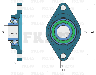 Подшипниковый узел LSNR207-TBS - изображение 2