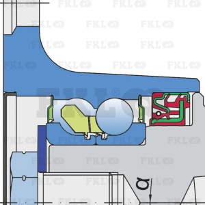 Ступица режущего узла AGRO POINT IL60-145/4H-M27x2-LH-40 - изображение 3