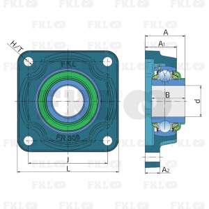 Подшипниковый узел LSQFR308-TQT.H.T - изображение 1