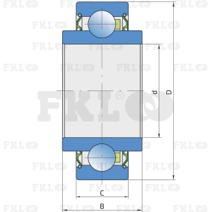 Подшипник шариковый 203KRR.AH02 - изображение 3