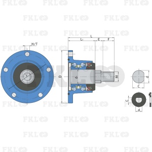 Ступица режущего узла AGRO POINT IL40-98/5T-M22 - изображение 5