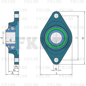 Подшипниковый узел LSNR207-TBS - изображение 3