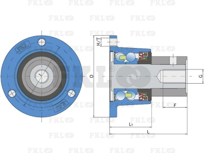 Ступица режущего узла AGRO POINT IL50A-98/3T-M20-10.2 - изображение 2