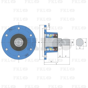 Ступица режущего узла AGRO POINT IL60-130/6T-M27 - изображение 5