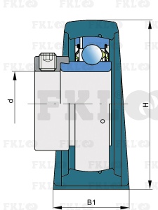 Подшипниковый узел UYS208-2S.Y - изображение 1
