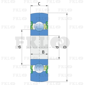 Подшипник шариковый 203KRR - изображение 5