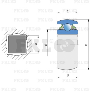 Подшипник шариковый W211PPB3 - изображение 2